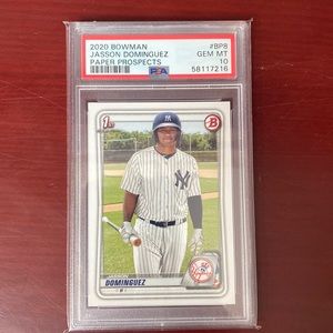 Jasson Dominguez Rookie Card
